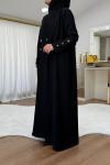 IMTIZA ABAYA  Siyah